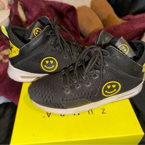Black and Yellow Zumba Shoes